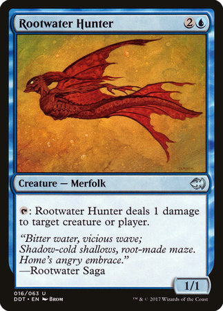 Rootwater Hunter [Duel Decks: Merfolk vs. Goblins] | Good Games North