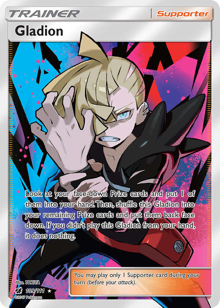 Gladion (109/111) [Sun & Moon: Crimson Invasion] | Good Games North