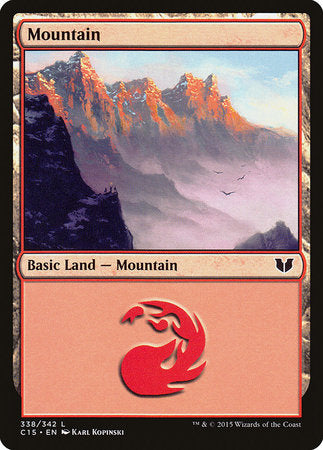 Mountain (338) [Commander 2015] | Good Games North