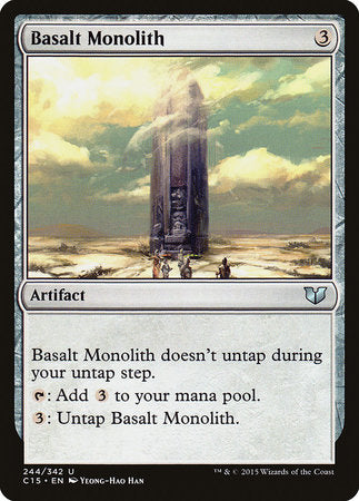Basalt Monolith [Commander 2015] | Good Games North