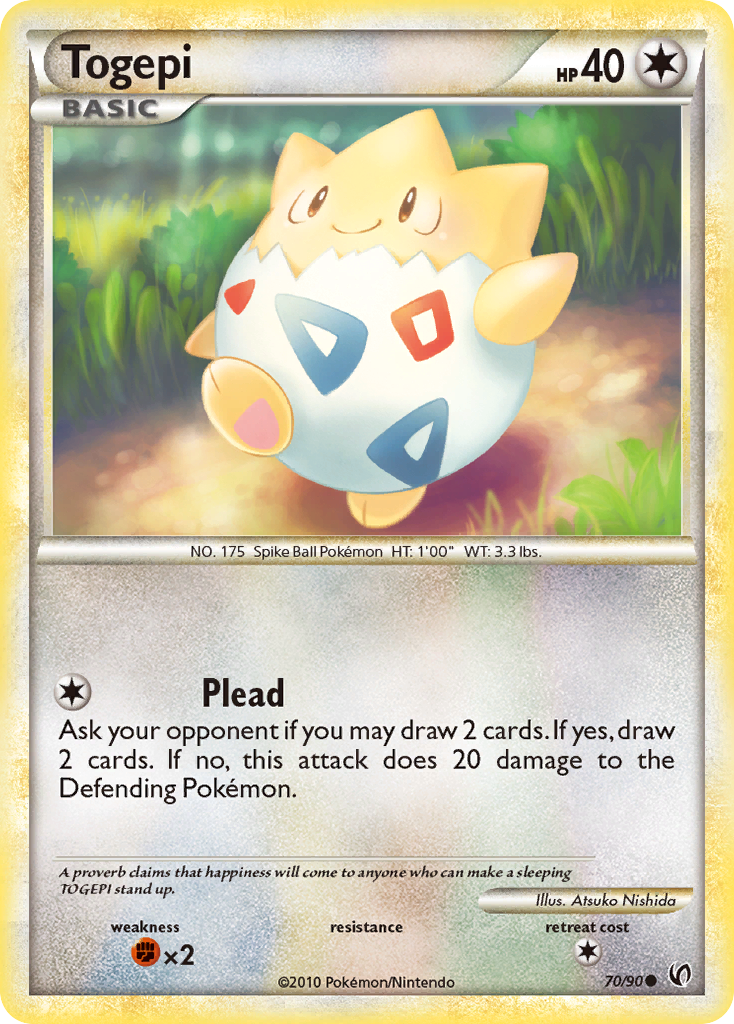 Togepi (70/90) [HeartGold & SoulSilver: Undaunted] | Good Games North