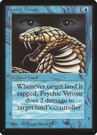 Psychic Venom [Limited Edition Beta] | Good Games North