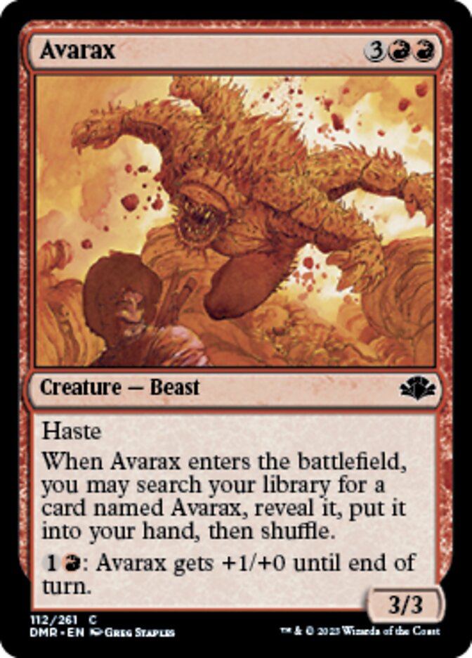 Avarax [Dominaria Remastered] | Good Games North