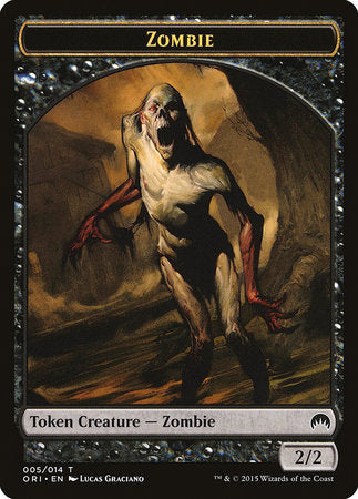Zombie Token [Magic Origins Tokens] | Good Games North