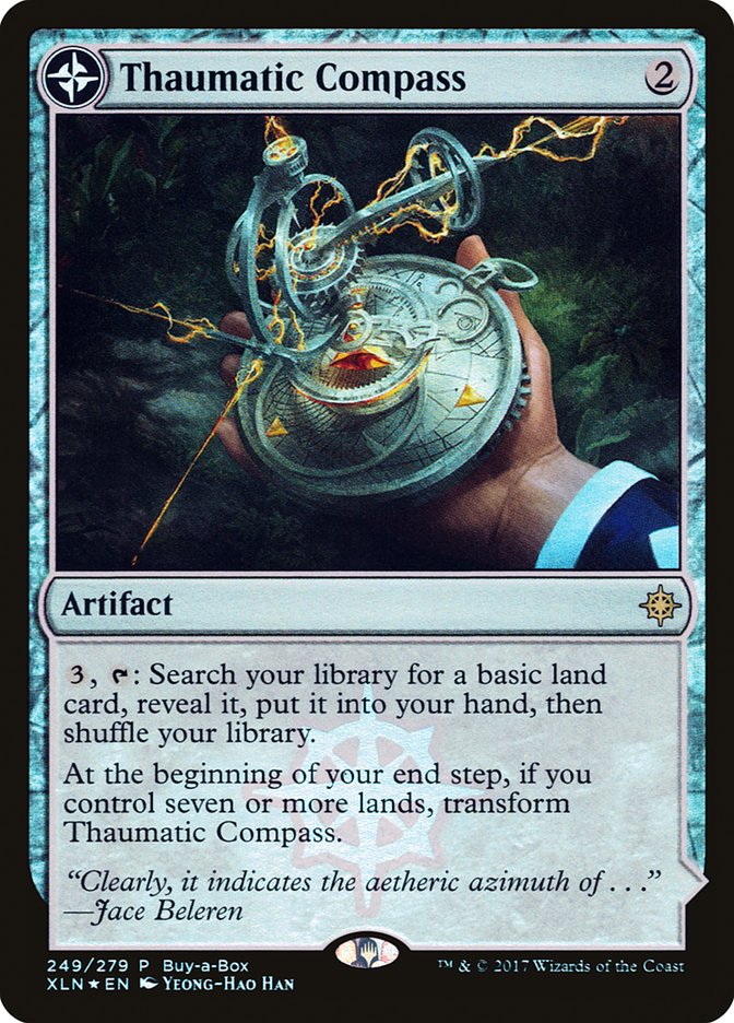 Thaumatic Compass // Spires of Orazca (Buy-A-Box) [Ixalan Treasure Chest] | Good Games North