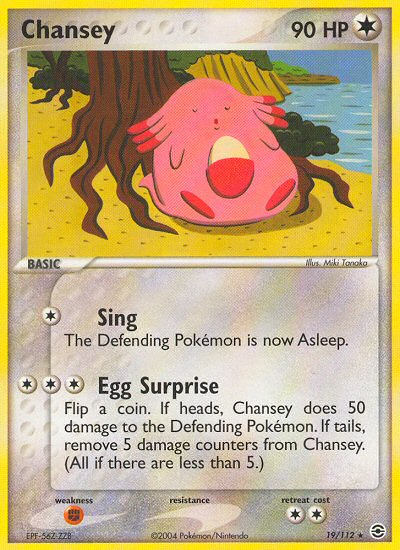 Chansey (19/112) [EX: FireRed & LeafGreen] | Good Games North