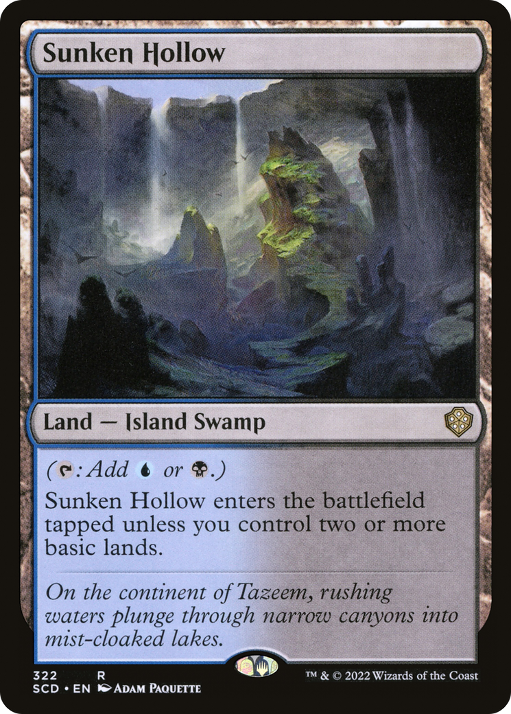 Sunken Hollow [Starter Commander Decks] | Good Games North