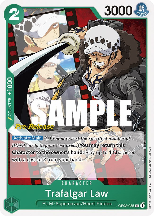 Trafalgar Law [Paramount War Pre-Release Cards] | Good Games North
