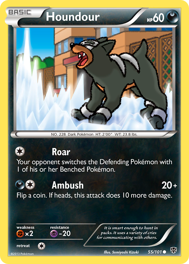 Houndour (55/101) [Black & White: Plasma Blast] | Good Games North