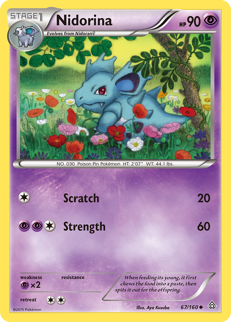 Nidorina (67/160) [XY: Primal Clash] | Good Games North
