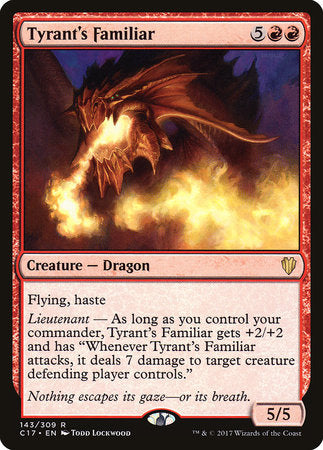 Tyrant's Familiar [Commander 2017] | Good Games North