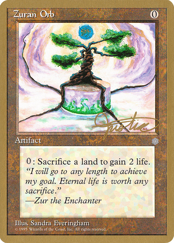 Zuran Orb (Mark Justice) [Pro Tour Collector Set] | Good Games North