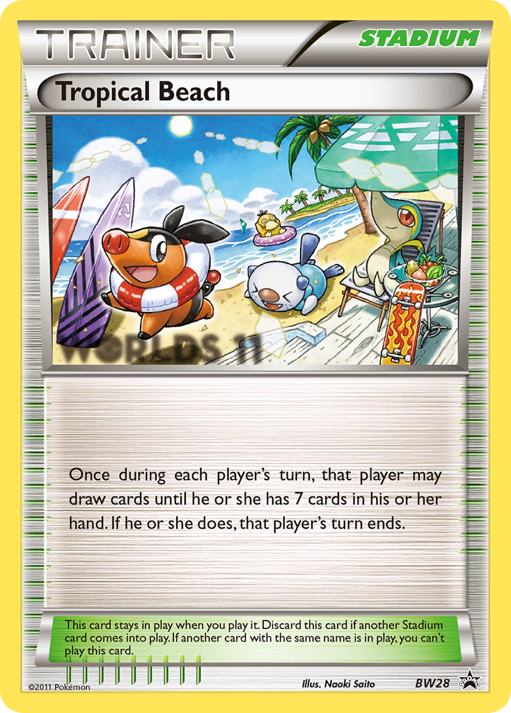 Tropical Beach (BW28) [Black & White: Black Star Promos] | Good Games North