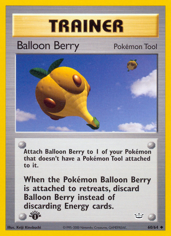Balloon Berry (60/64) [Neo Revelation 1st Edition] | Good Games North