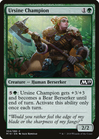 Ursine Champion [Core Set 2019] | Good Games North