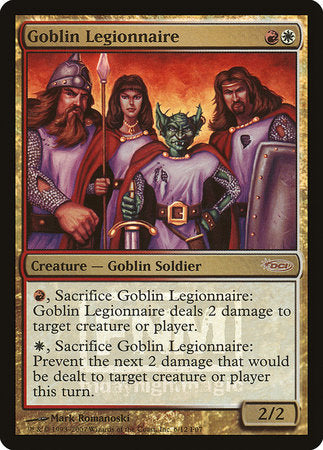 Goblin Legionnaire [Friday Night Magic 2007] | Good Games North