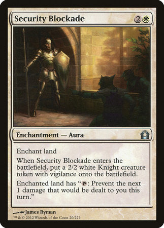 Security Blockade [Return to Ravnica] | Good Games North