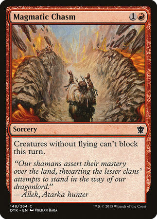 Magmatic Chasm [Dragons of Tarkir] | Good Games North