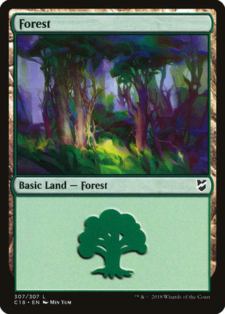 Forest (307) [Commander 2018] | Good Games North