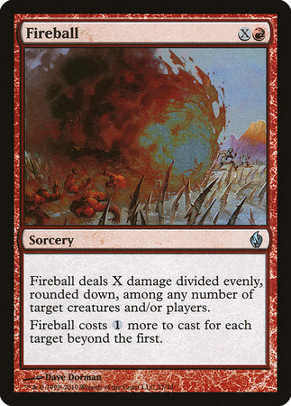 Fireball [Premium Deck Series: Fire and Lightning] | Good Games North