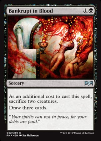Bankrupt in Blood [Ravnica Allegiance] | Good Games North