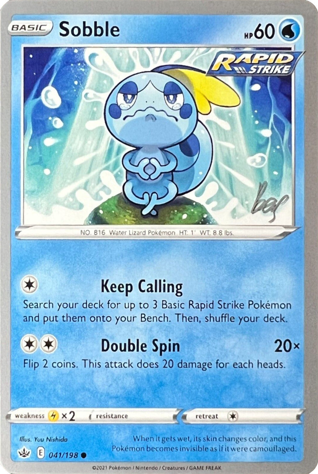 Sobble (041/198) (Cheryl Again - Sebastian Lashmet) [World Championships 2022] | Good Games North