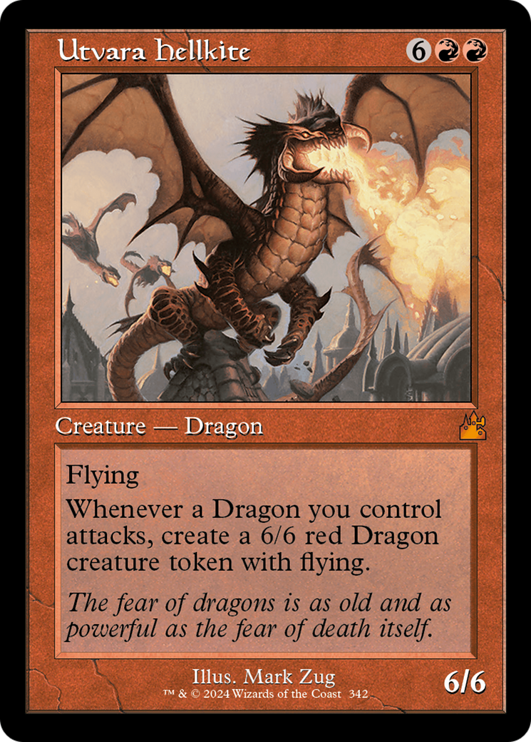Utvara Hellkite (Retro Frame) [Ravnica Remastered] | Good Games North