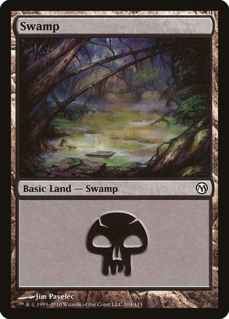 Swamp (104) [Duels of the Planeswalkers] | Good Games North