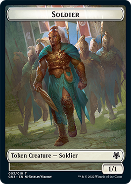 Soldier // Drake Double-Sided Token [Game Night: Free-for-All Tokens] | Good Games North