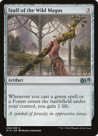 Staff of the Wild Magus [Magic 2015] | Good Games North