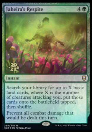 Jaheira's Respite [Commander Legends: Battle for Baldur's Gate Prerelease Promos] | Good Games North