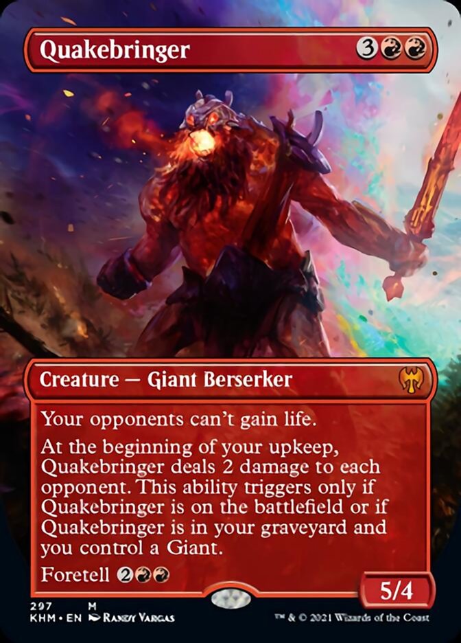 Quakebringer (Borderless Alternate Art) [Kaldheim] | Good Games North