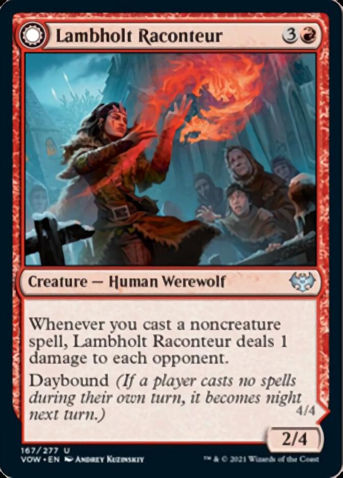 Lambholt Raconteur // Lambholt Ravager [Innistrad: Crimson Vow] | Good Games North
