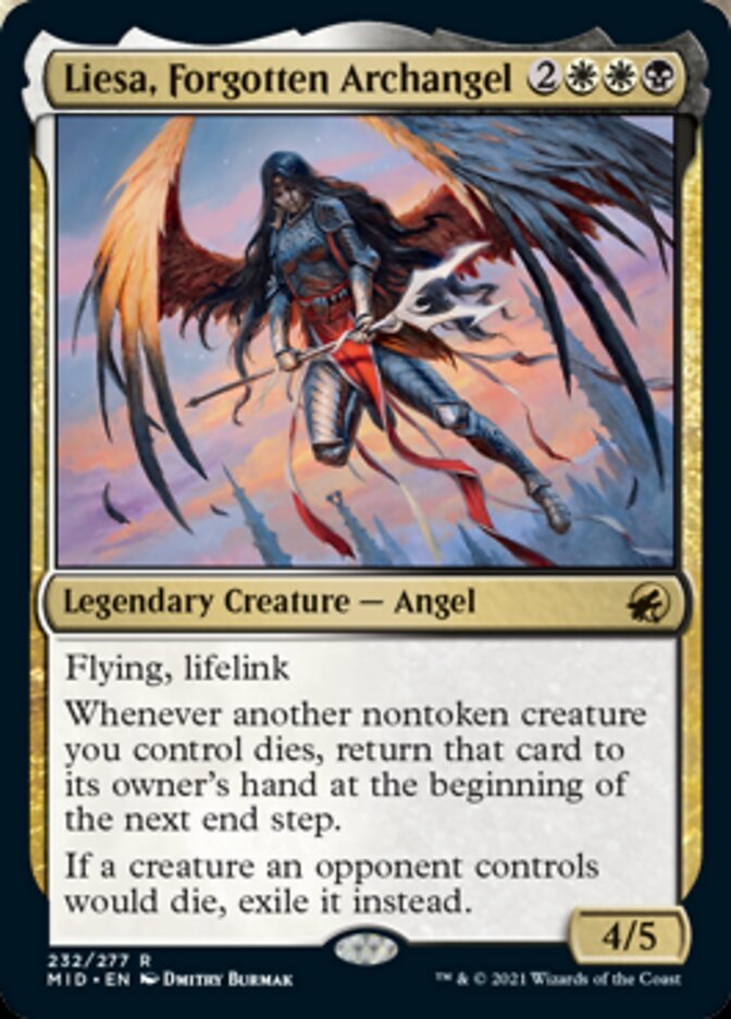Liesa, Forgotten Archangel [Innistrad: Midnight Hunt] | Good Games North