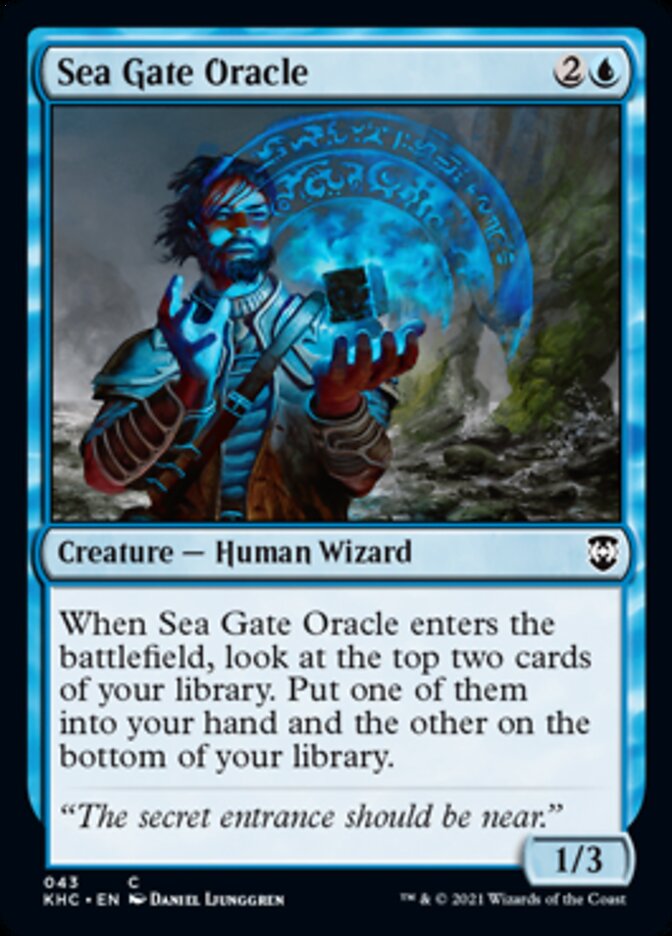 Sea Gate Oracle [Kaldheim Commander] | Good Games North