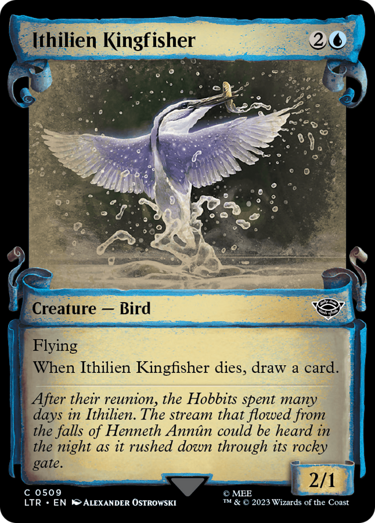 Ithilien Kingfisher [The Lord of the Rings: Tales of Middle-Earth Showcase Scrolls] | Good Games North