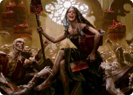 Gisa, Glorious Resurrector Art Card [Innistrad: Midnight Hunt Art Series] | Good Games North
