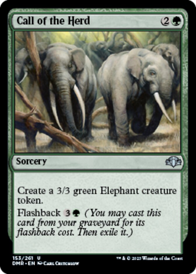 Call of the Herd [Dominaria Remastered] | Good Games North