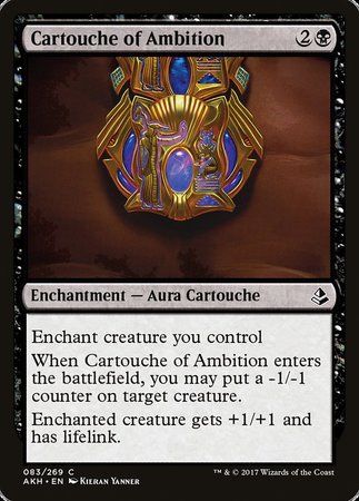 Cartouche of Ambition [Amonkhet] | Good Games North