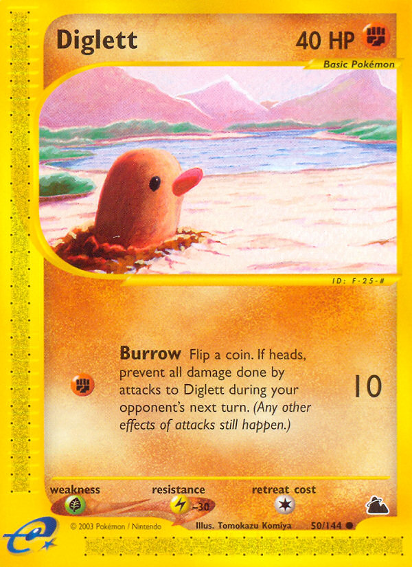 Diglett (50/144) [Skyridge] | Good Games North