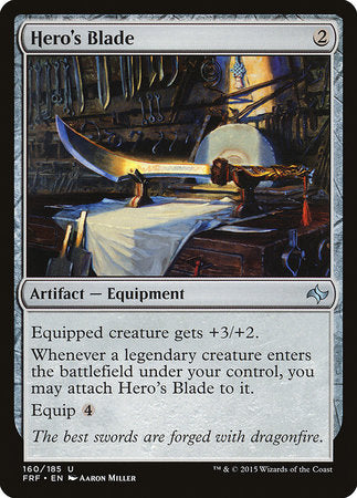 Hero's Blade [Fate Reforged] | Good Games North