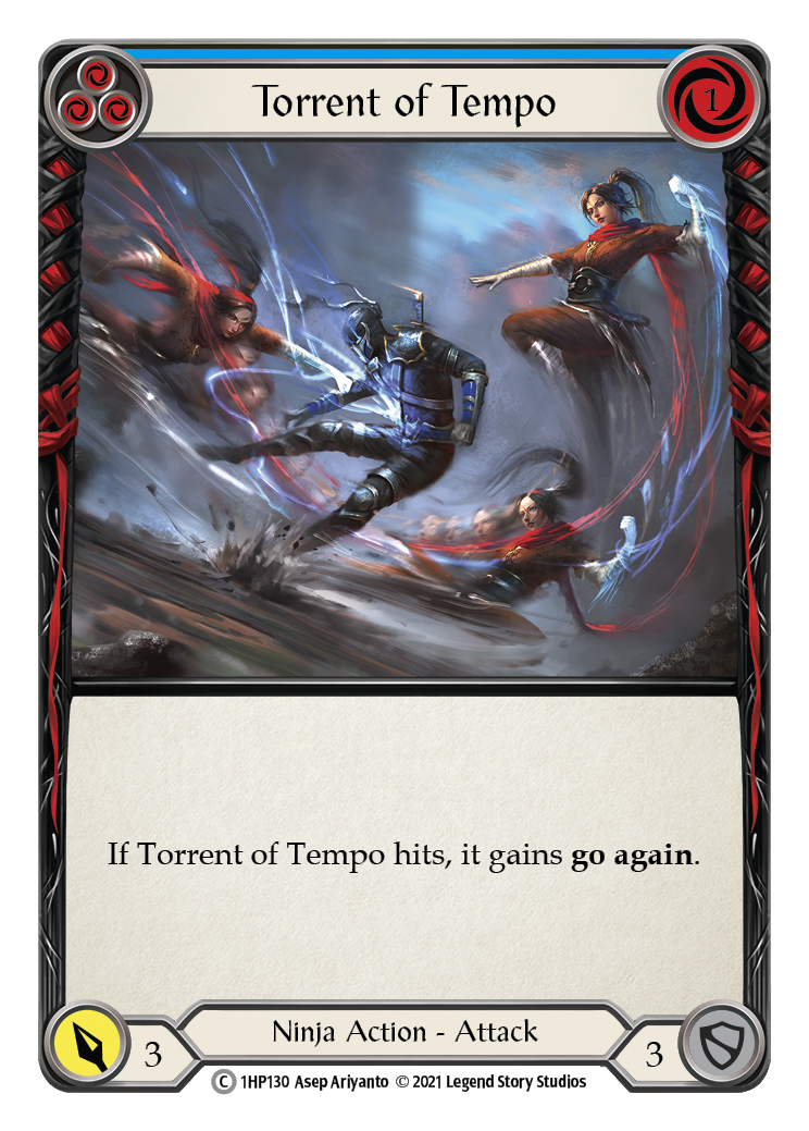 Torrent of Tempo (Blue) [1HP130] | Good Games North