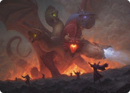 Tiamat Art Card [Dungeons & Dragons: Adventures in the Forgotten Realms Art Series] | Good Games North