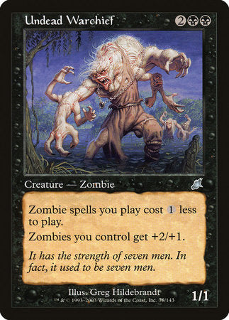 Undead Warchief [Scourge] | Good Games North