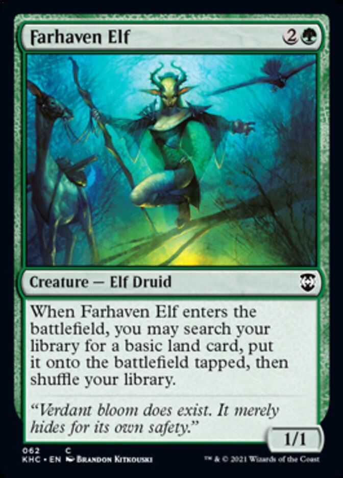 Farhaven Elf [Kaldheim Commander] | Good Games North