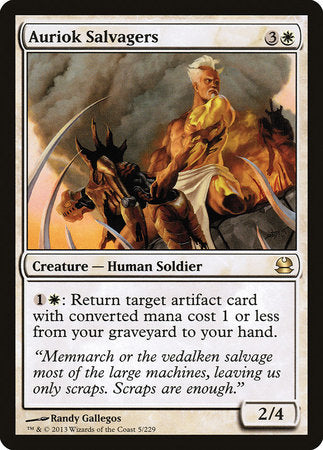 Auriok Salvagers [Modern Masters] | Good Games North