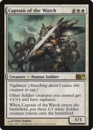 Captain of the Watch [Magic 2010] | Good Games North