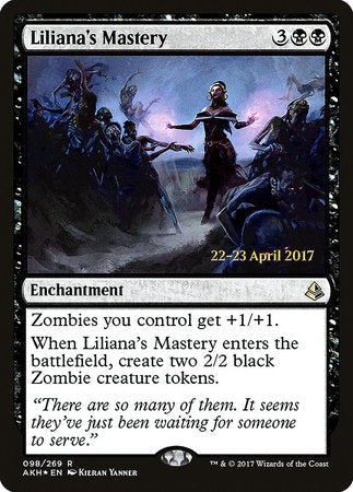 Liliana's Mastery [Amonkhet Promos] | Good Games North