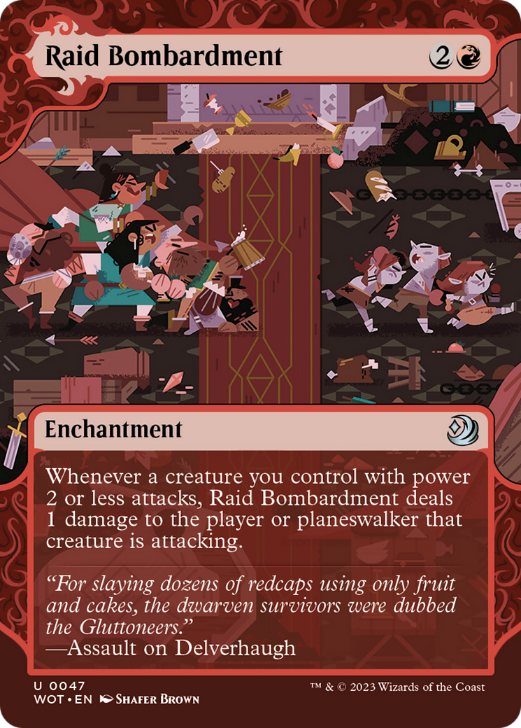 Raid Bombardment [Wilds of Eldraine: Enchanting Tales] | Good Games North