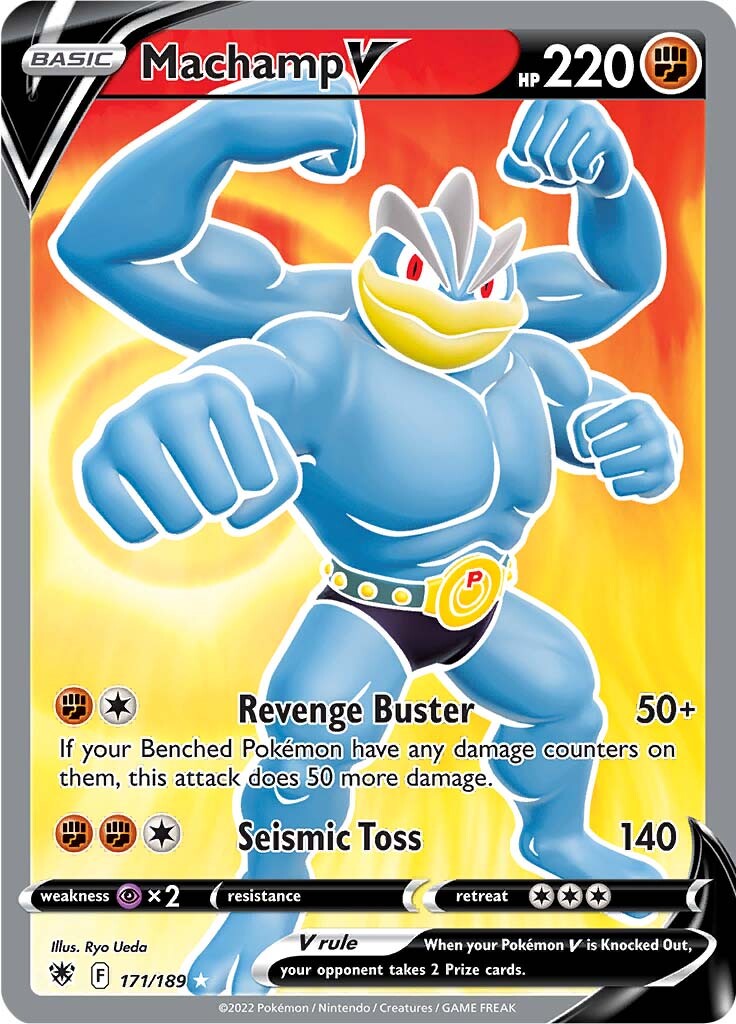 Machamp V (171/189) [Sword & Shield: Astral Radiance] | Good Games North